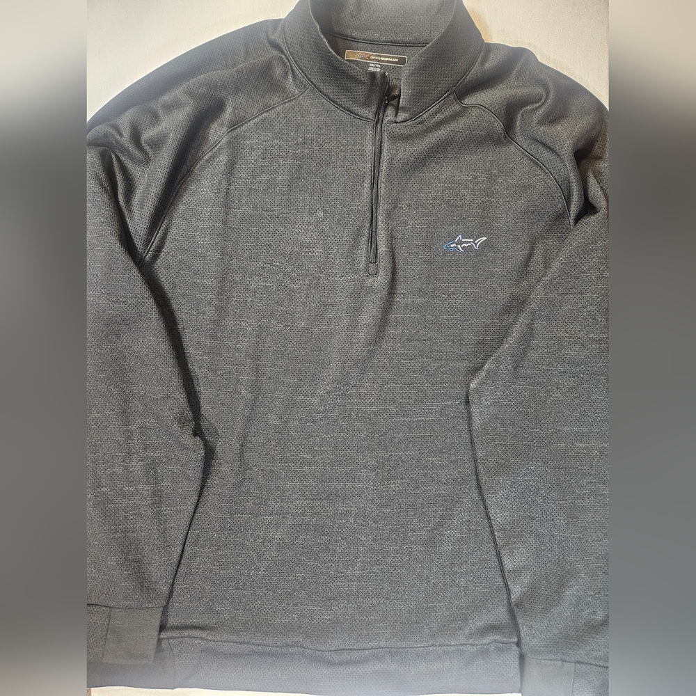 Greg Norman Mens Golf Pullover Sweater XXL‎ Black Activewear Outdoor Performance